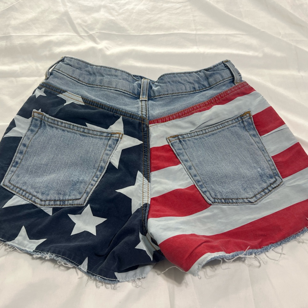 Topshop Moto Denim Shorts